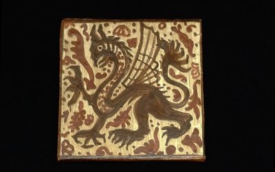 Pintado de un dragón con la técnica del socarrat. Vídeo 7
